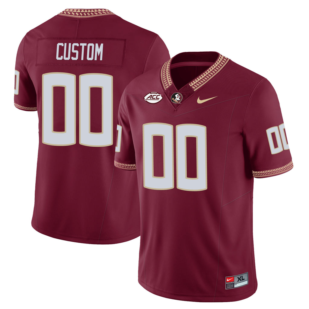 Men’s Florida State Seminoles Football Vapor Jersey – All Stitched