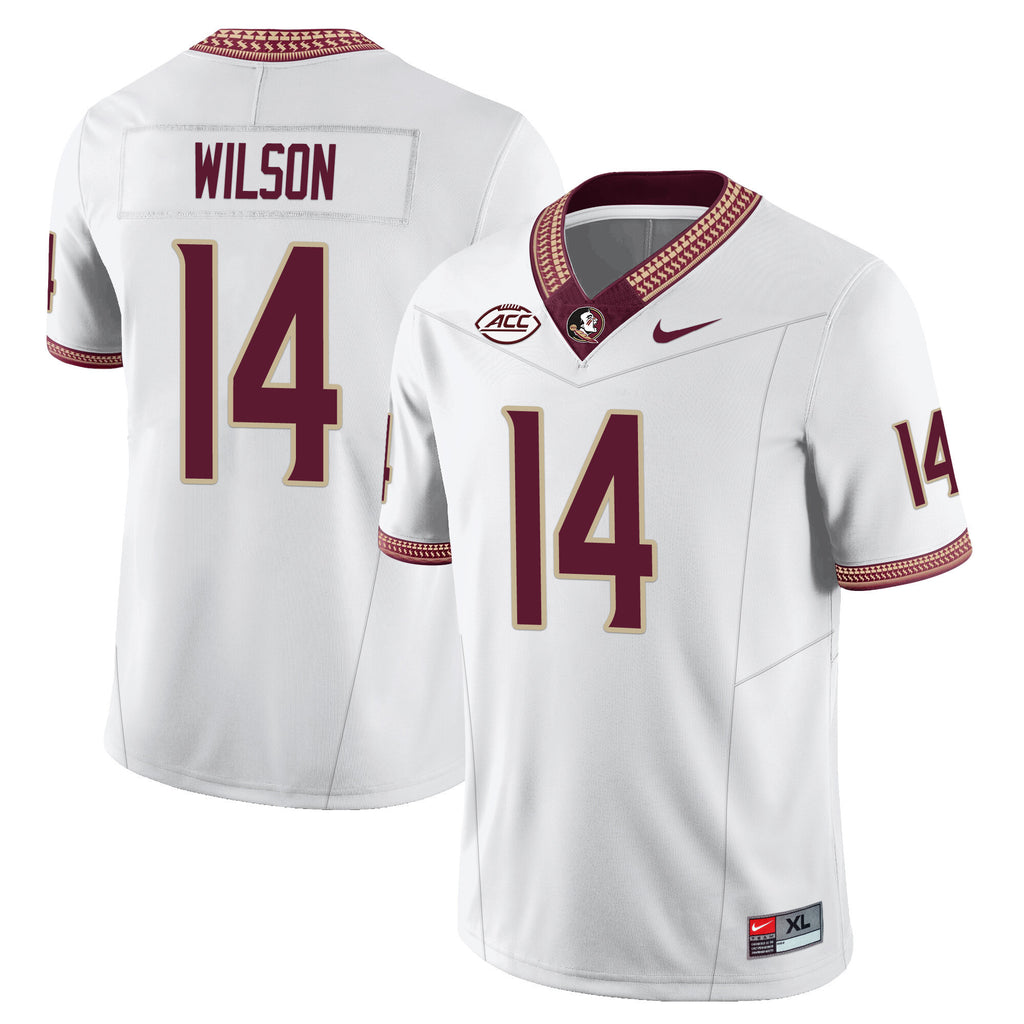 Men’s Florida State Seminoles Football Vapor Jersey – All Stitched