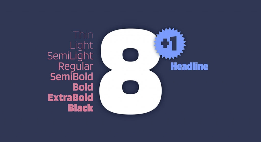Blinker Font Family