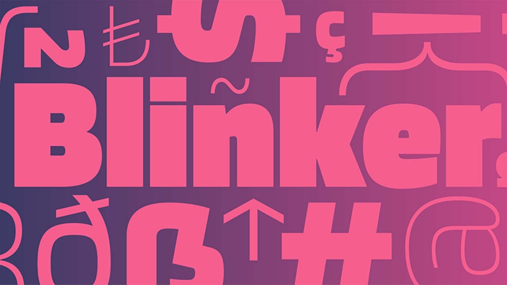 Blinker Font Family