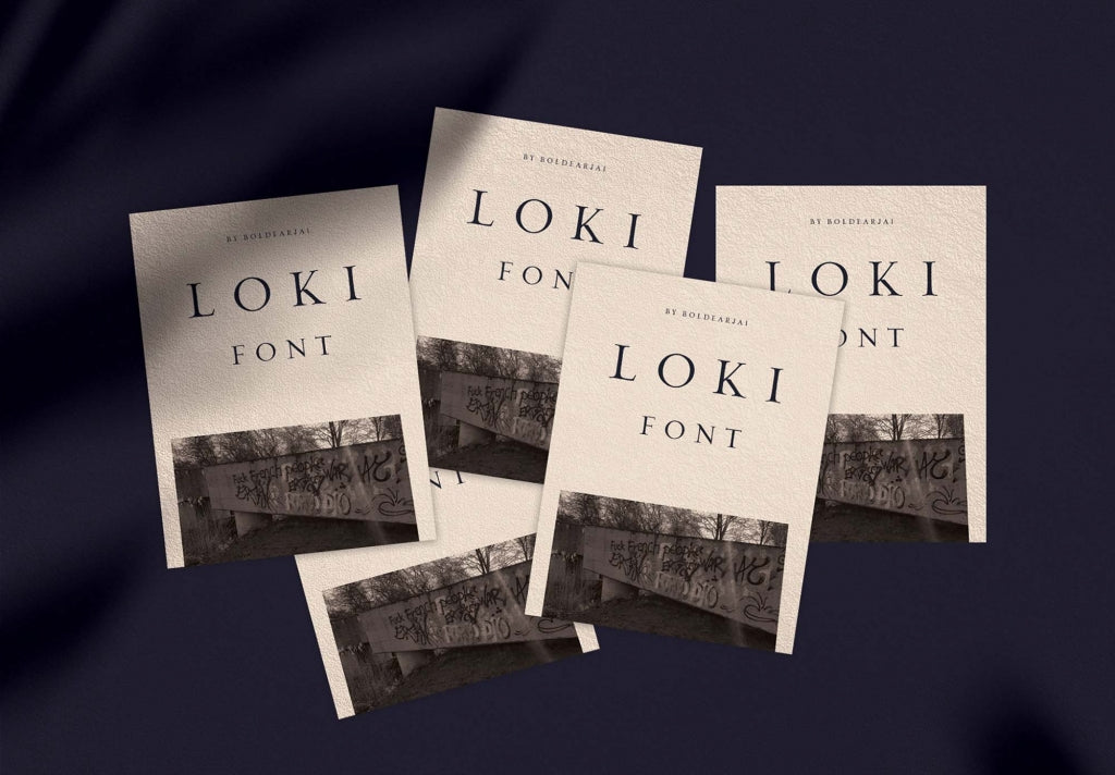 Loki Serif Script Font
