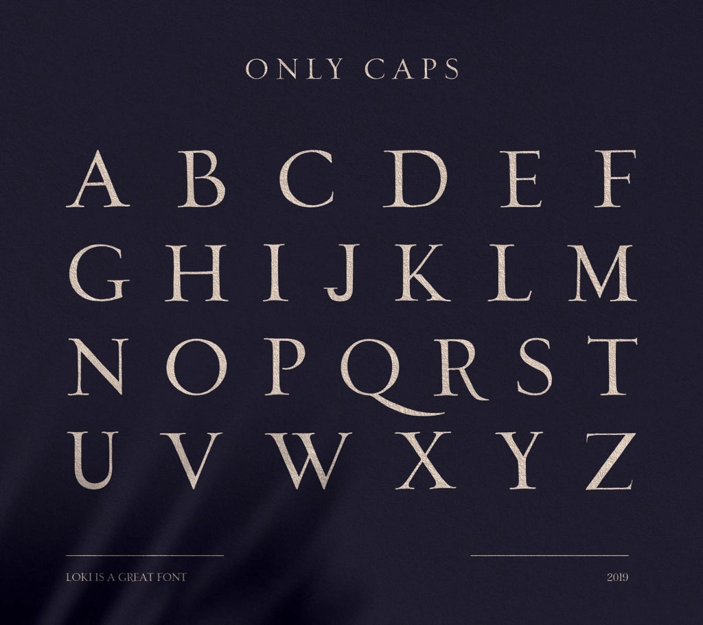 Loki Serif Script Font