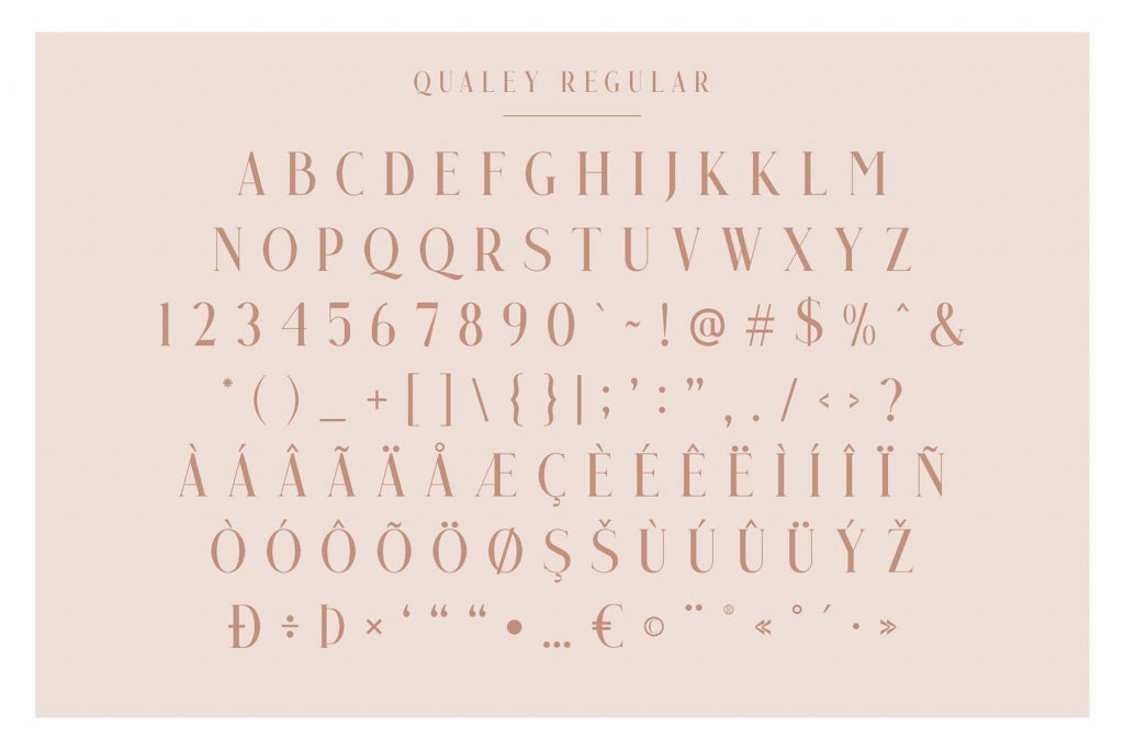 Qualey Elegant Serif Font