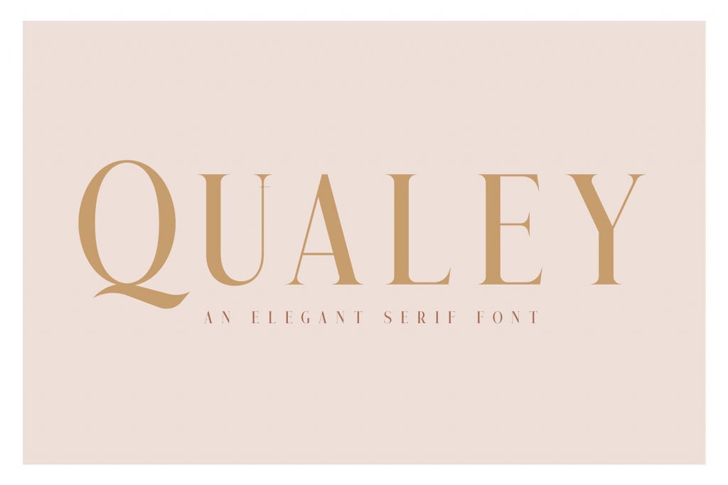 Qualey Elegant Serif Font