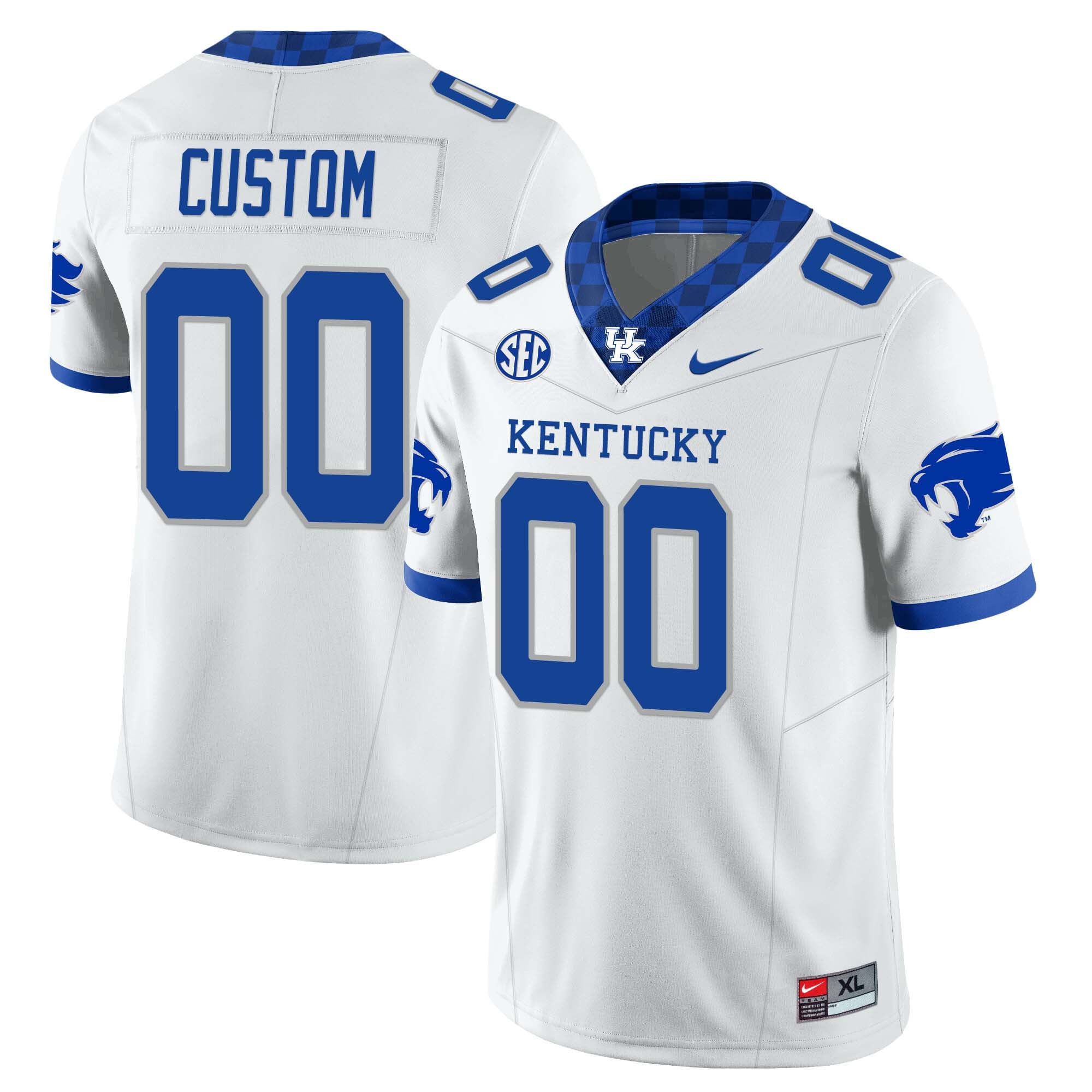 Men's Kentucky Wildcats Football Limited Custom Jersey – Wildcats Logo