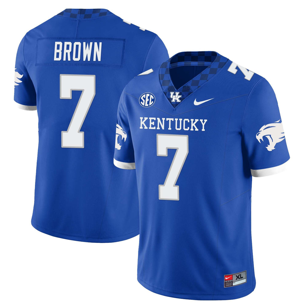 Men’s Kentucky Wildcats Football Jersey – All Stitched
