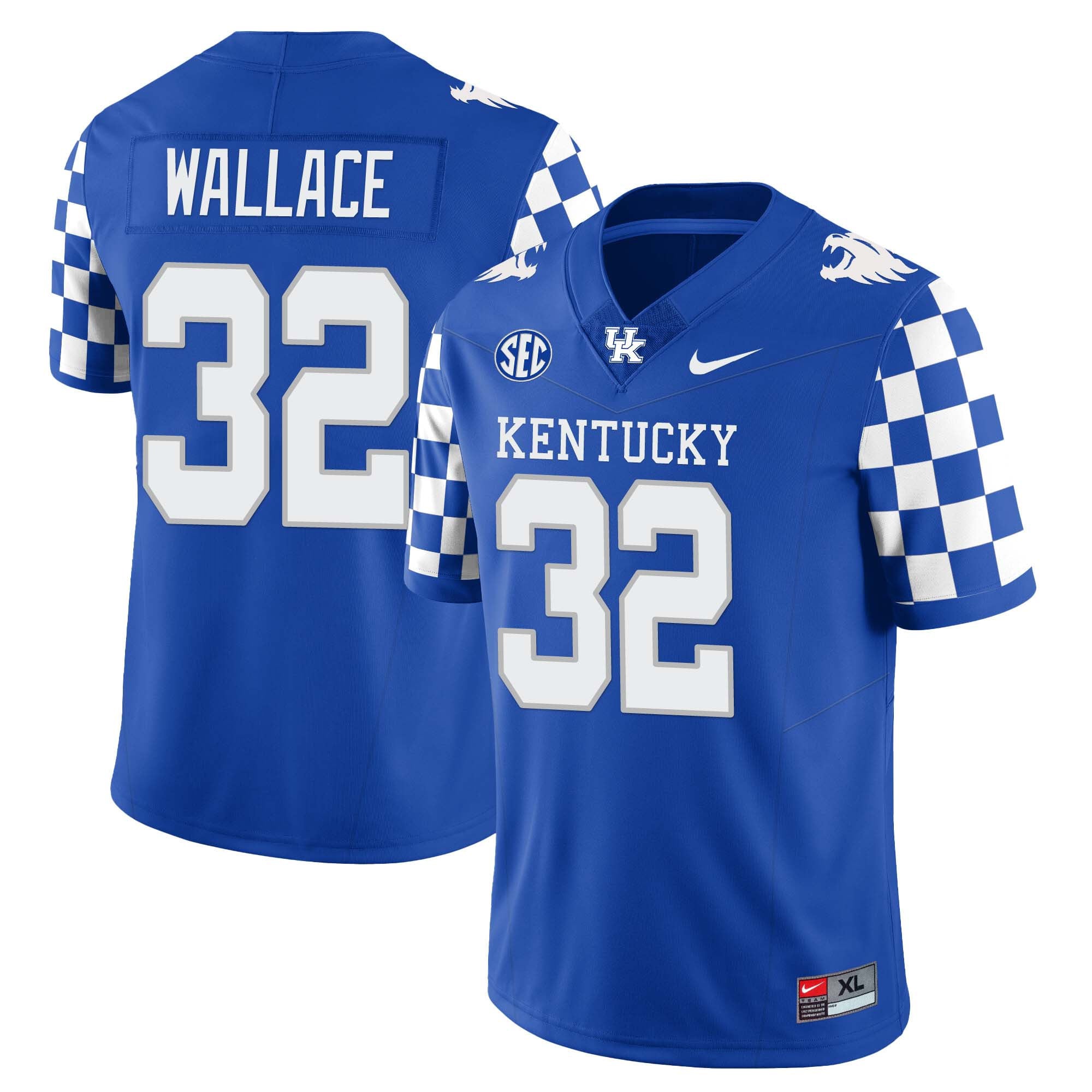 Men’s Kentucky Wildcats Football Jersey – All Stitched