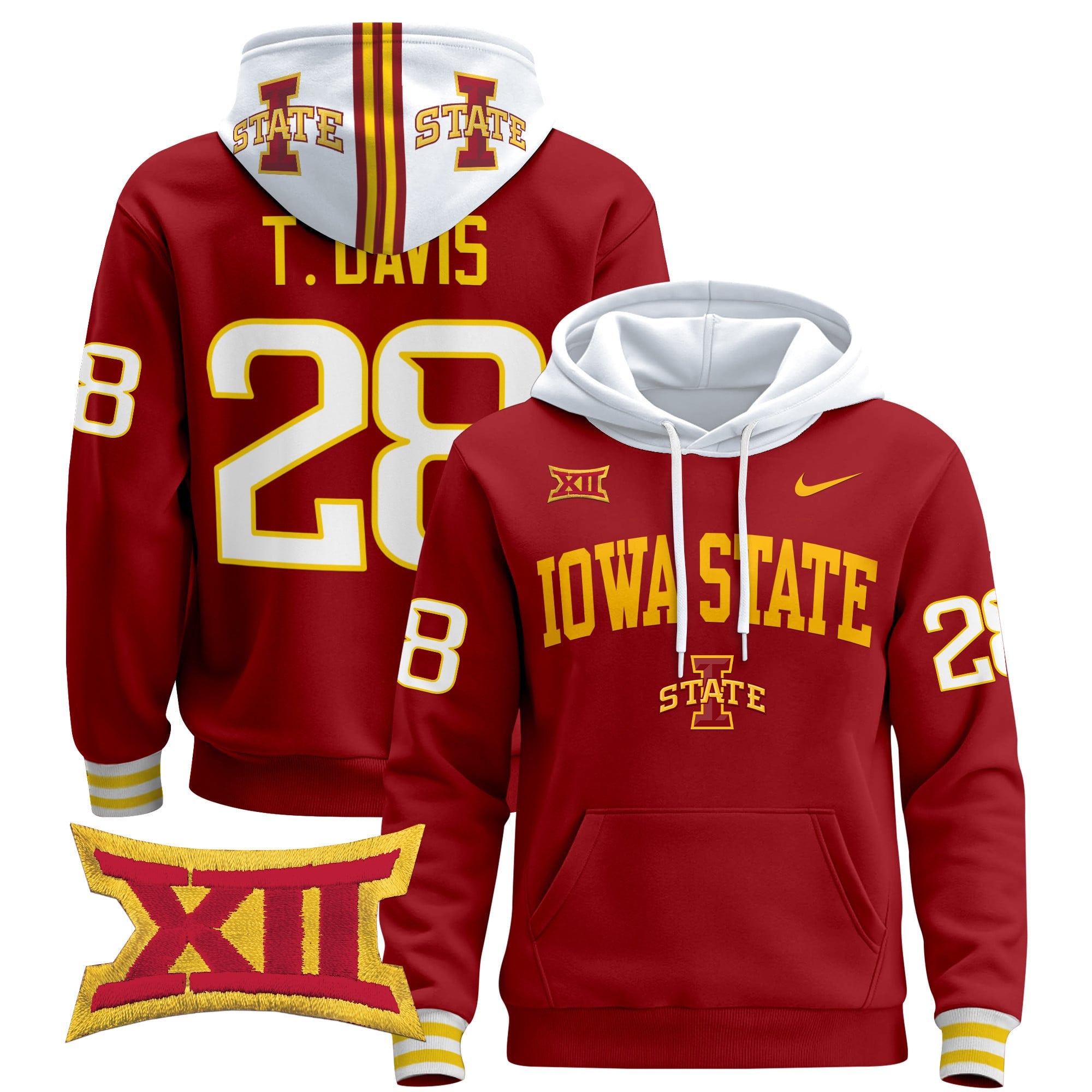 Iowa State Cyclones 2024 Pullover Hoodie V2