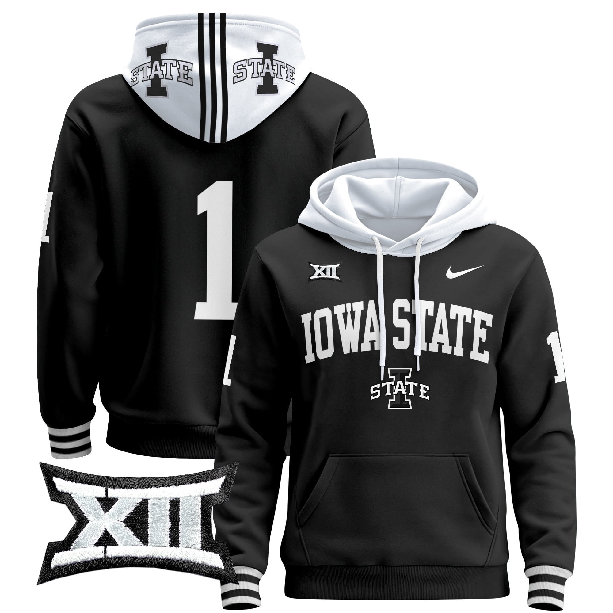 Iowa State Cyclones 2024 Pullover Hoodie V2