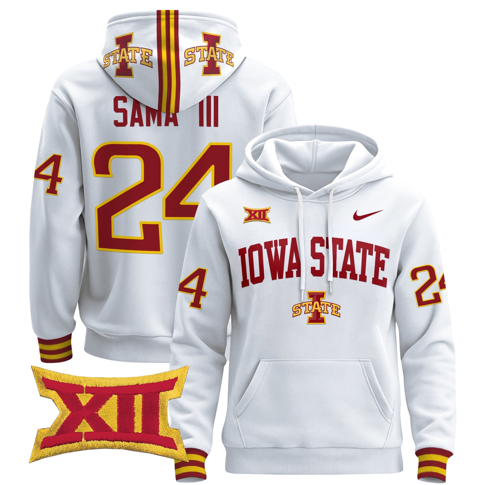 Iowa State Cyclones 2024 Pullover Hoodie V2
