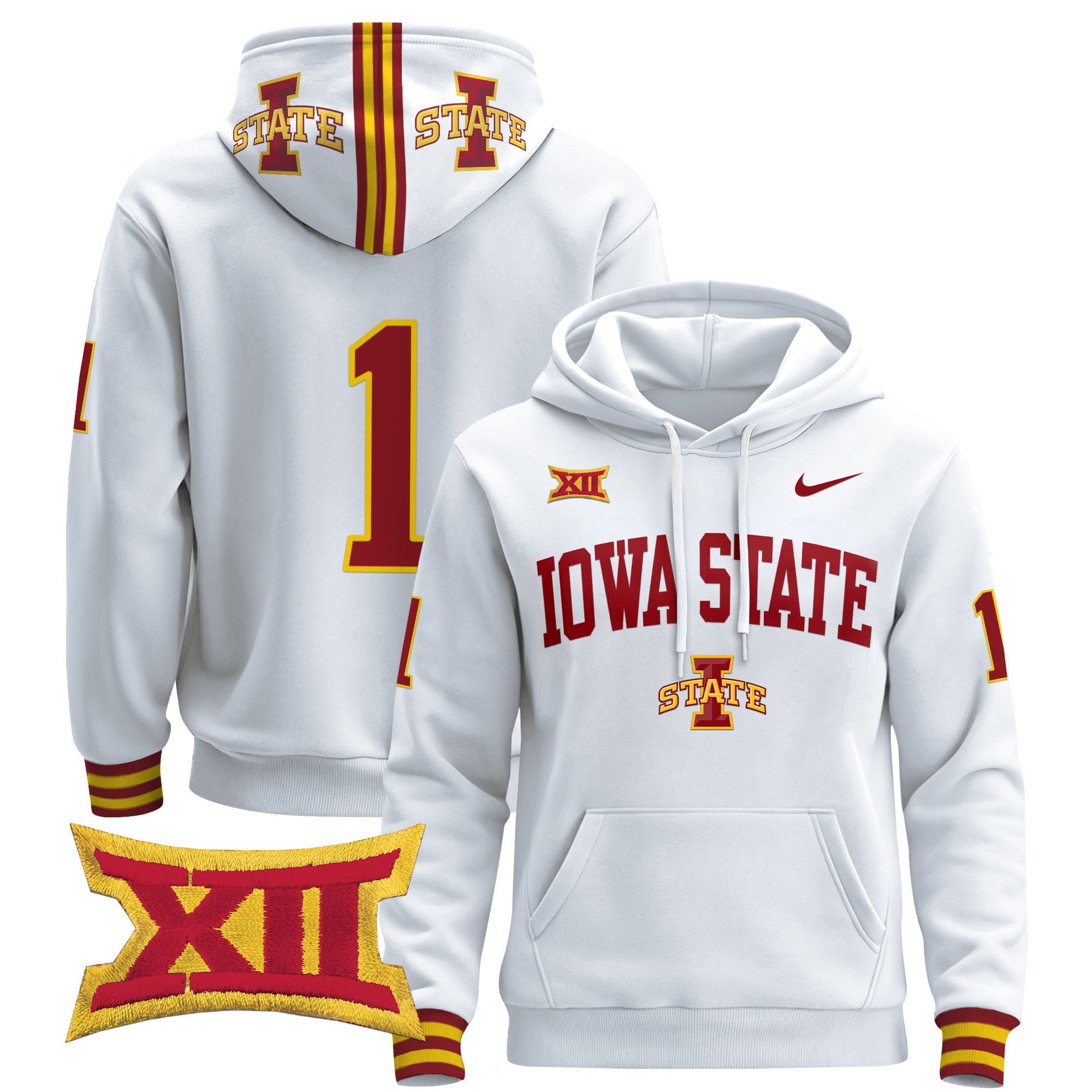 Iowa State Cyclones 2024 Pullover Hoodie V2