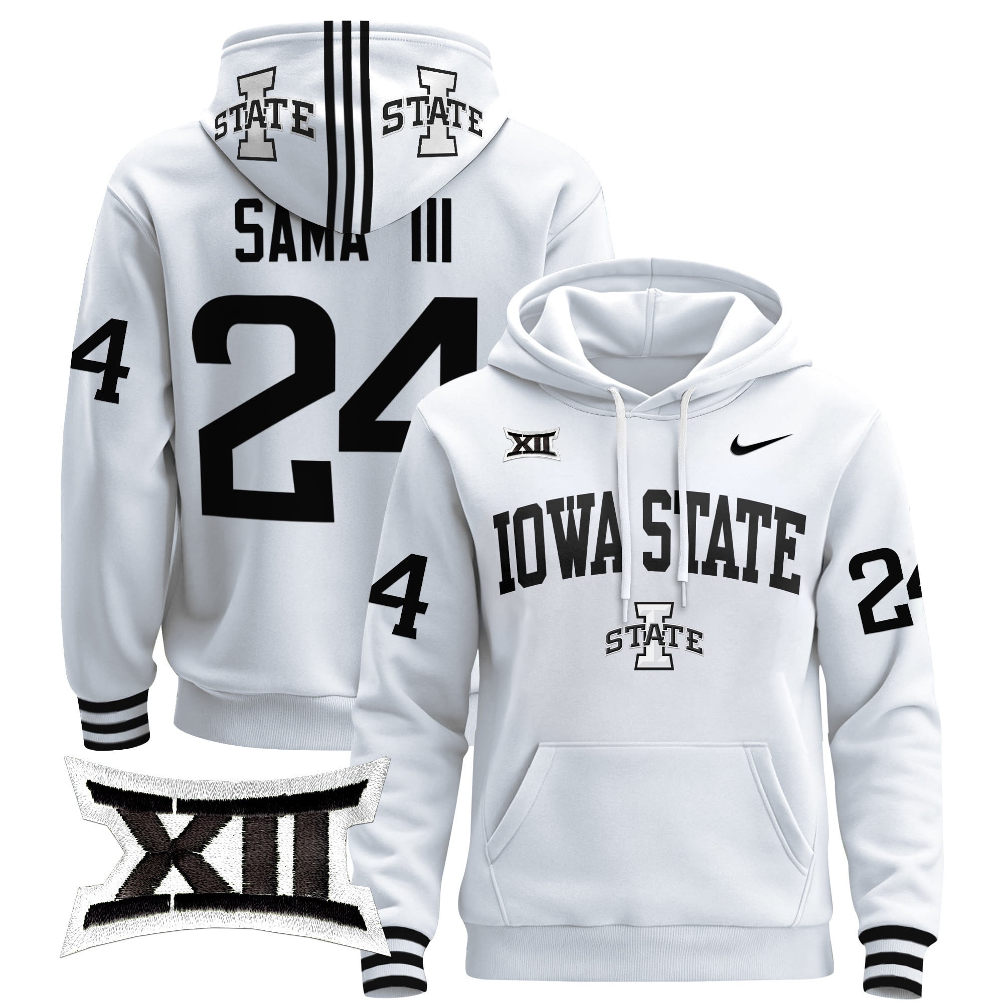 Iowa State Cyclones 2024 Pullover Hoodie V2