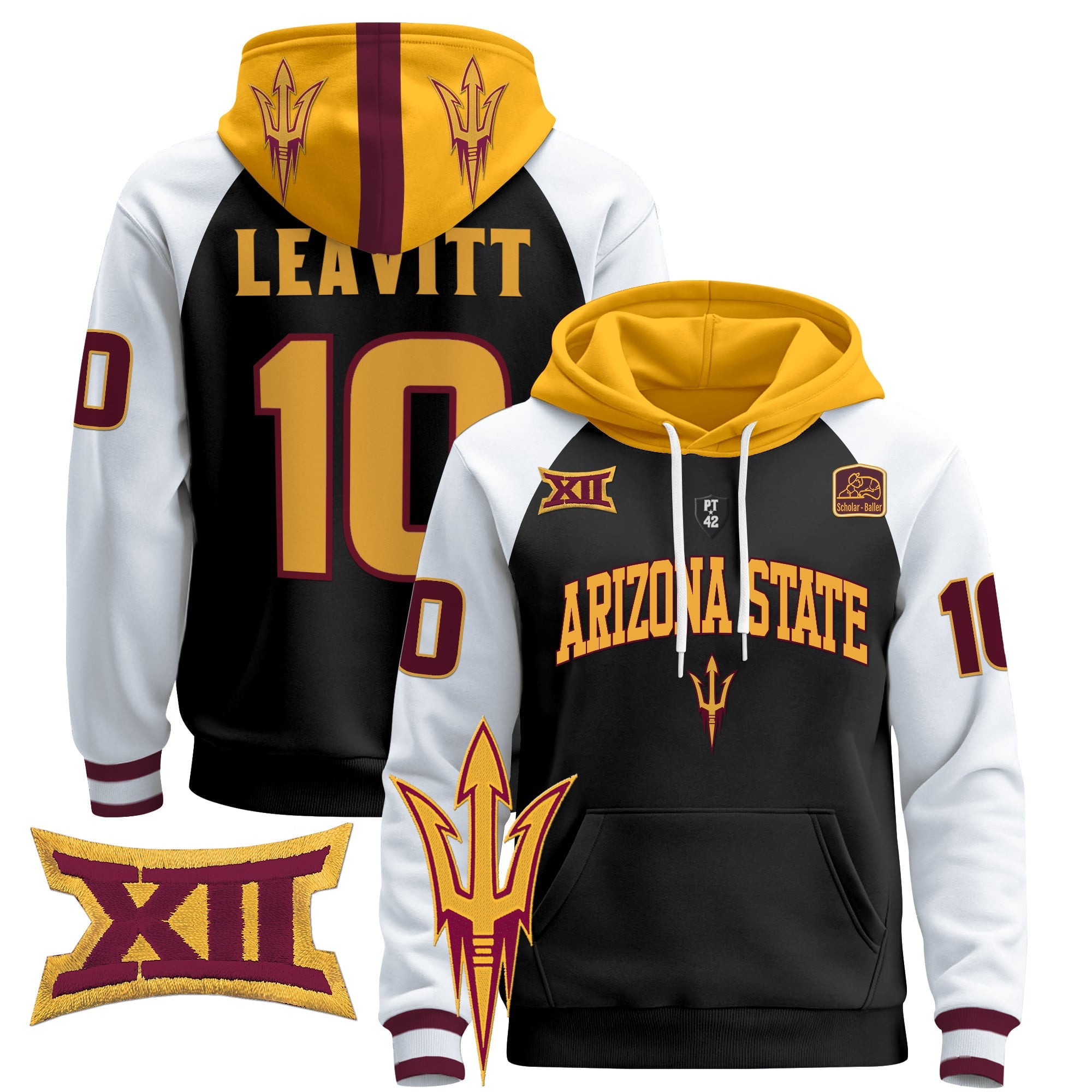 Men's Arizona State Sun Devils 2024 Pullover Hoodie V2
