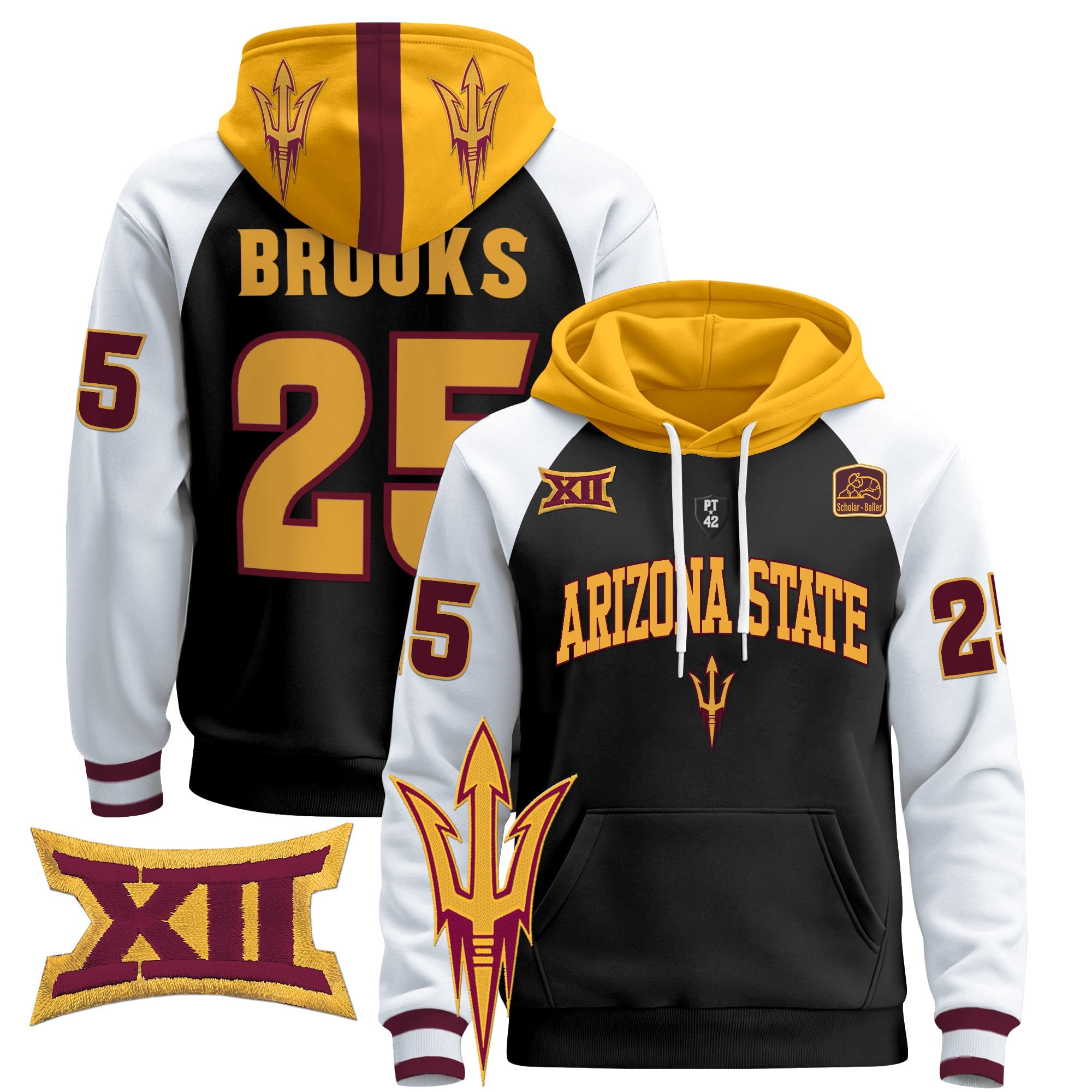 Men's Arizona State Sun Devils 2024 Pullover Hoodie V2