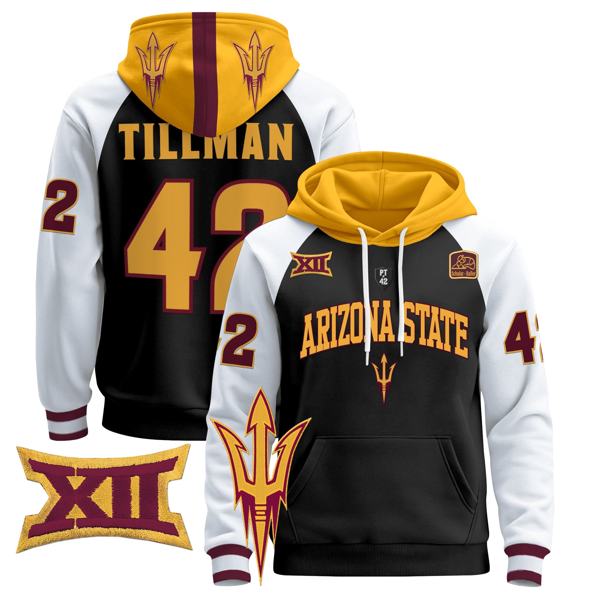 Men's Arizona State Sun Devils 2024 Pullover Hoodie V2