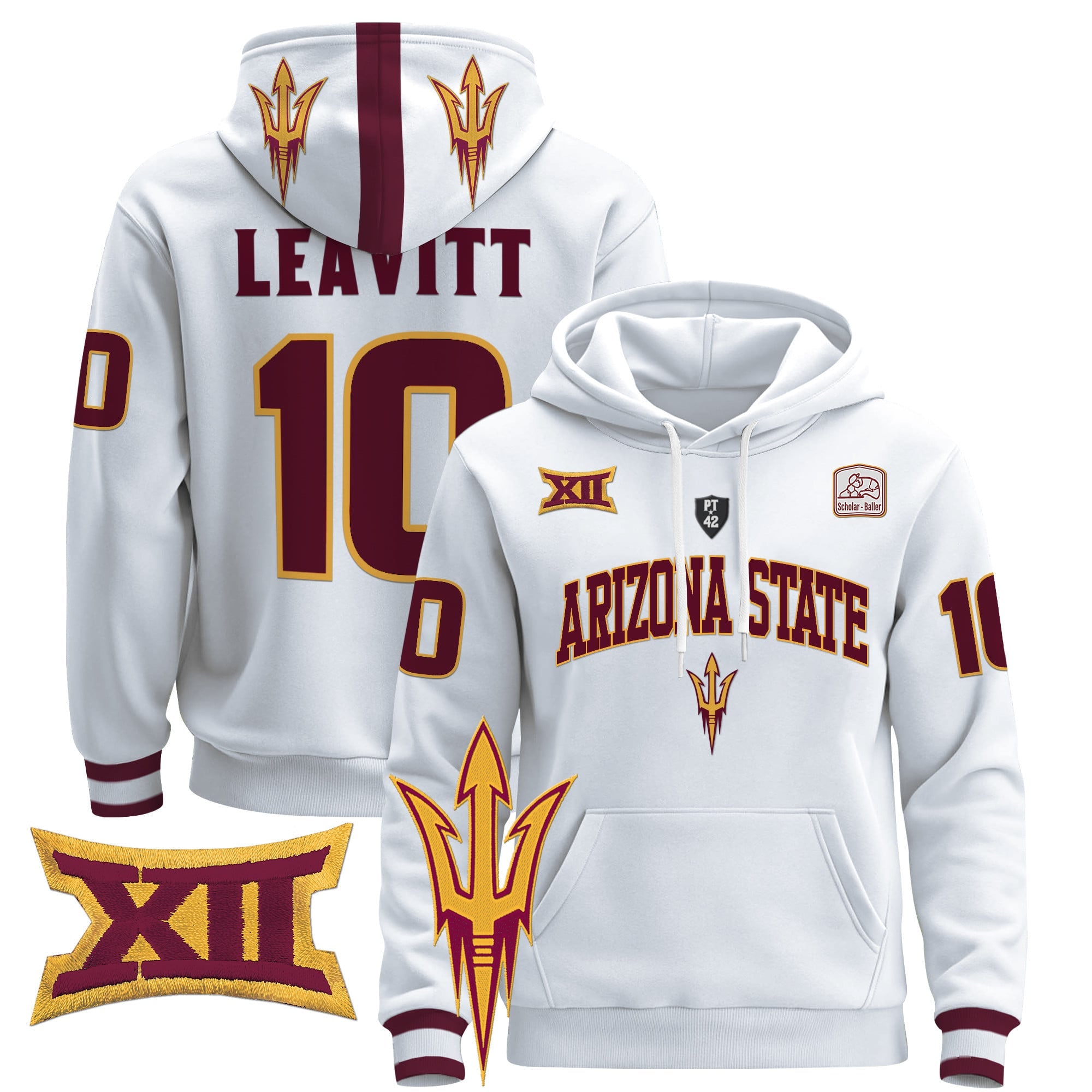 Men's Arizona State Sun Devils 2024 Pullover Hoodie V2
