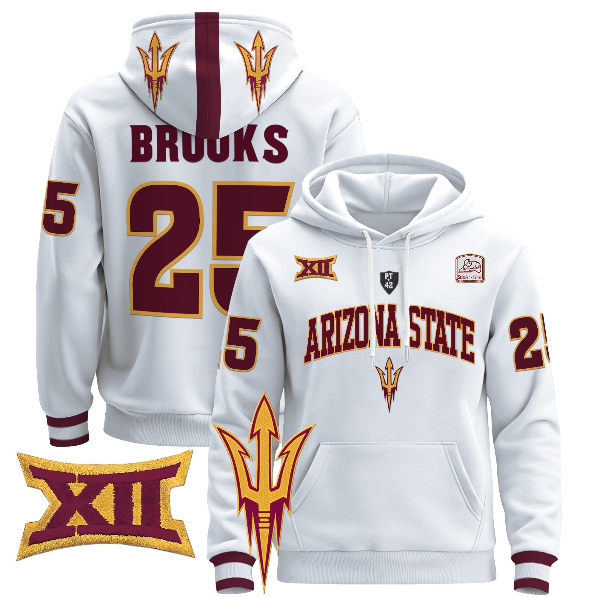 Men's Arizona State Sun Devils 2024 Pullover Hoodie V2
