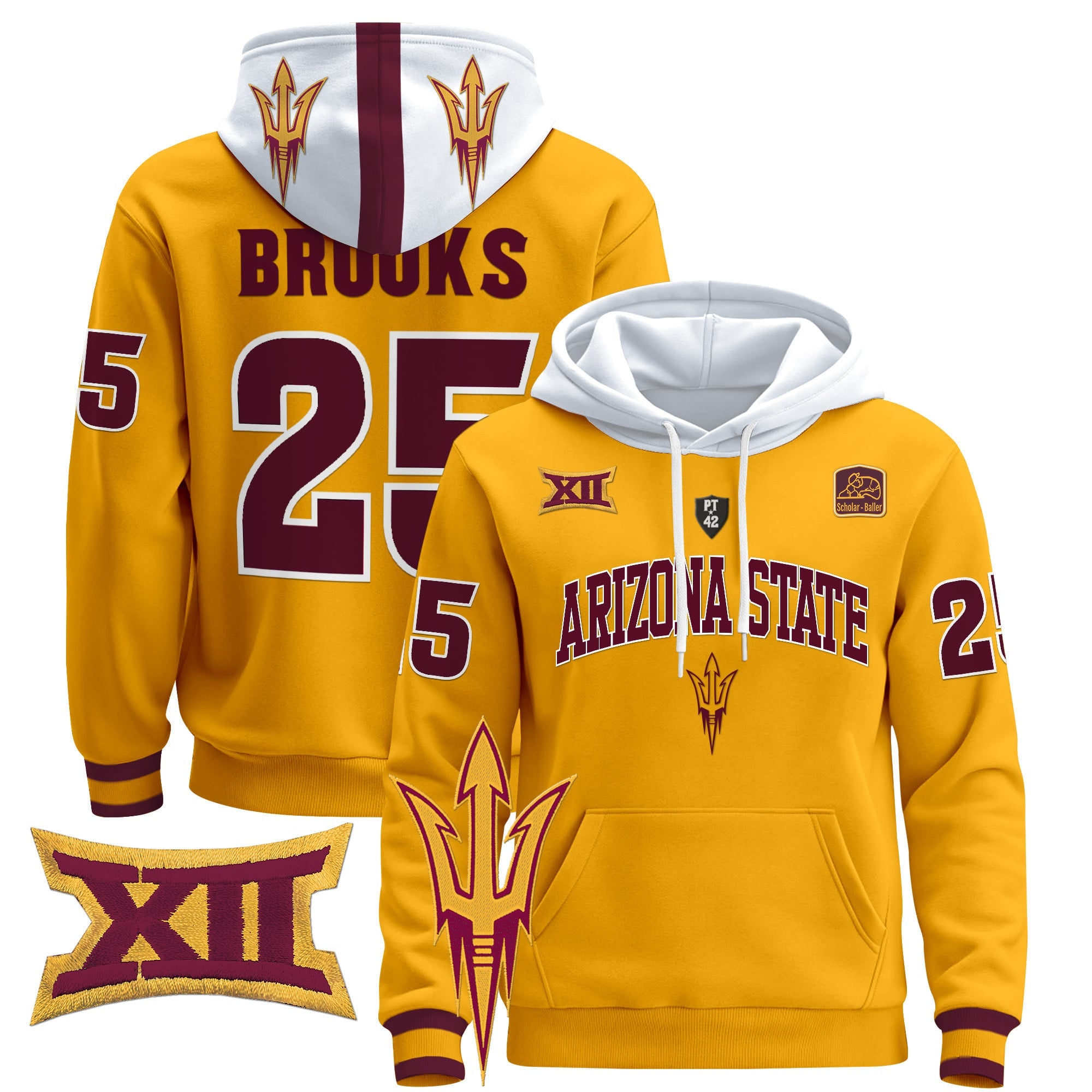 Men's Arizona State Sun Devils 2024 Pullover Hoodie V2
