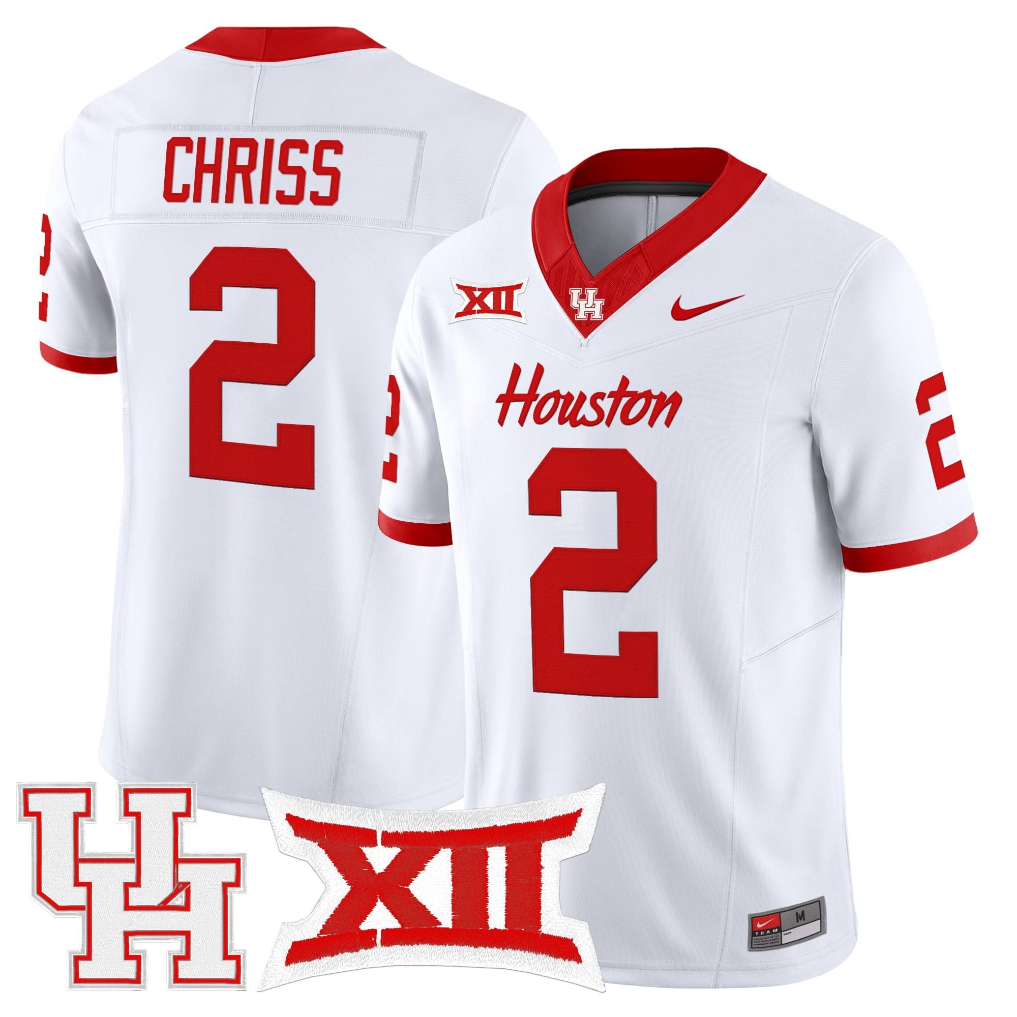Houston Cougars 2025 Vapor Limited Jersey - All Stitched